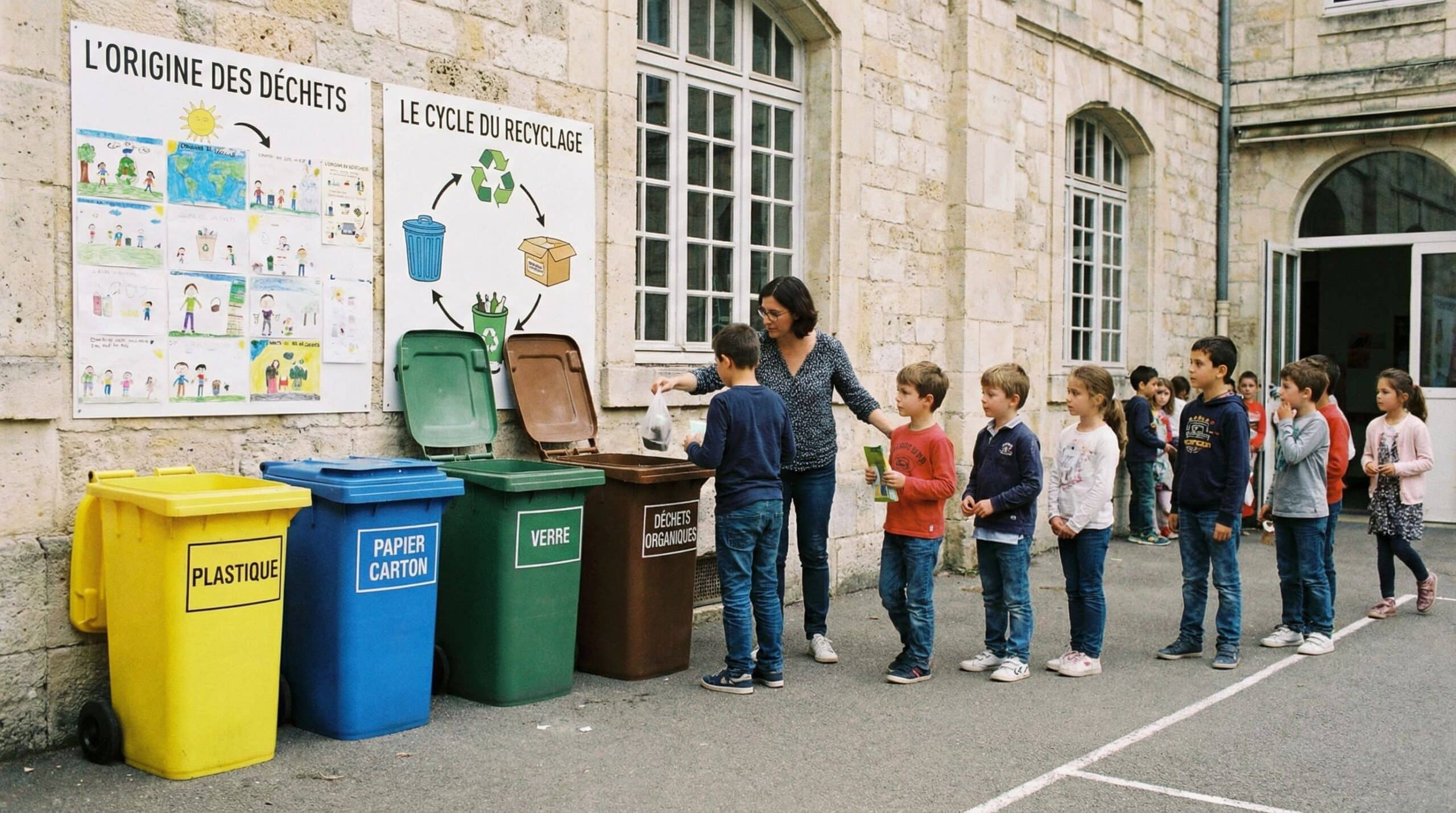 Origine des déchets : un enjeu éducatif
