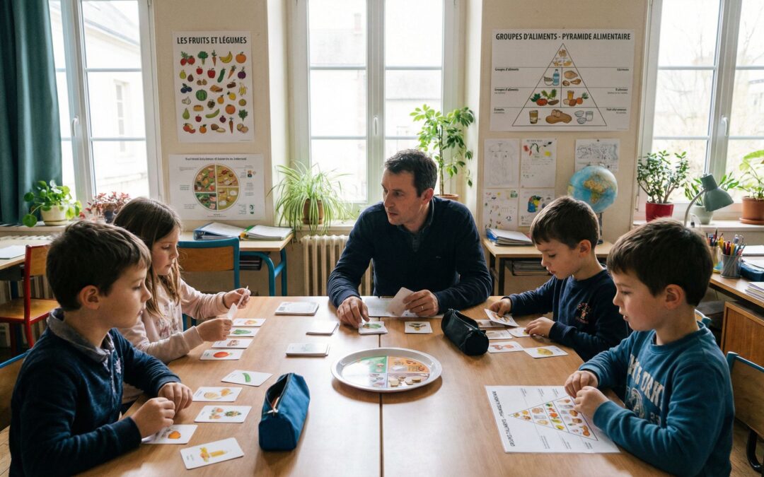 L’équilibre alimentaire en classe : portions et repères pour enseigner