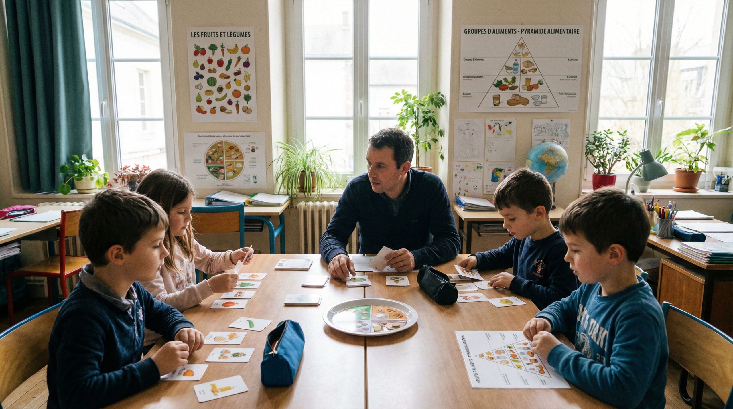 L’équilibre alimentaire en classe : portions et repères pour enseigner