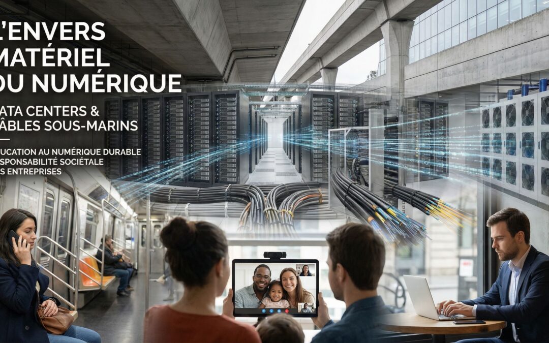 Pourquoi le numérique a un coût invisible : comprendre une pollution discrète et agir par l’éducation