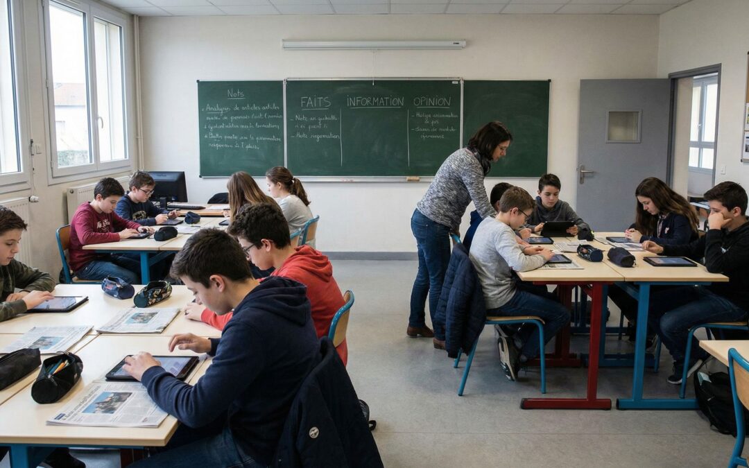 Information ou opinion ? Comprendre pourquoi les élèves les confondent