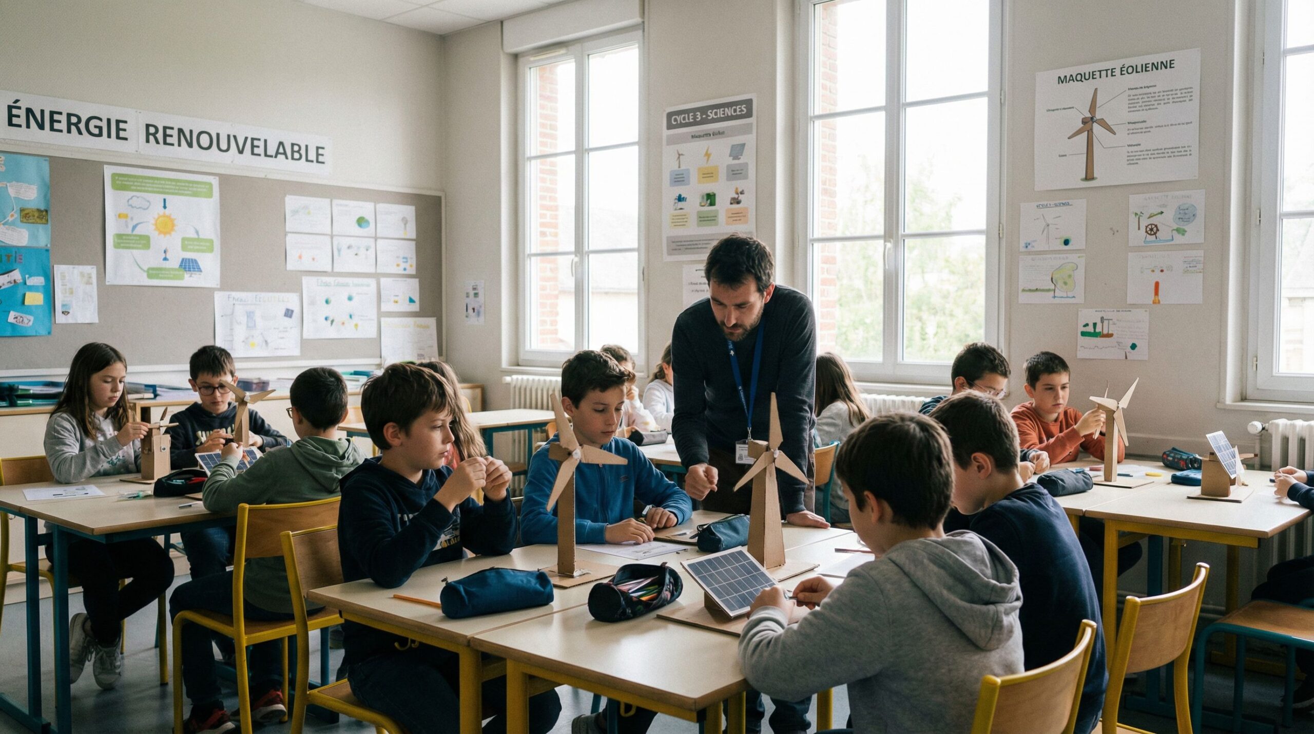 Préparer les élèves aux enjeux énergétiques futurs