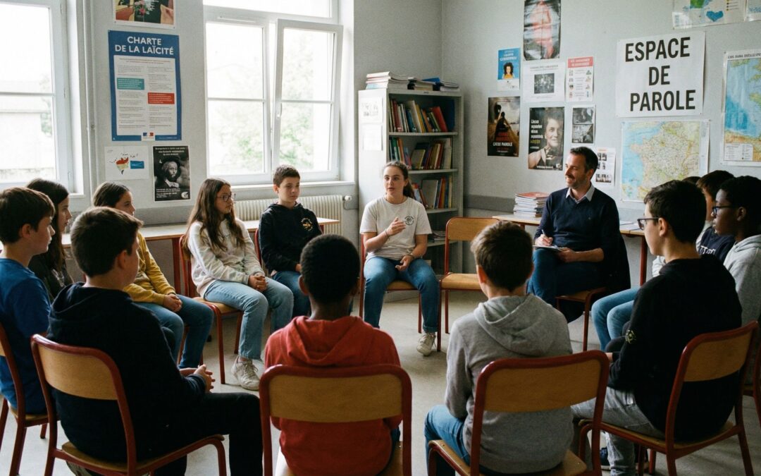 Pression du groupe à l’école : comprendre, prévenir et structurer des espaces de parole