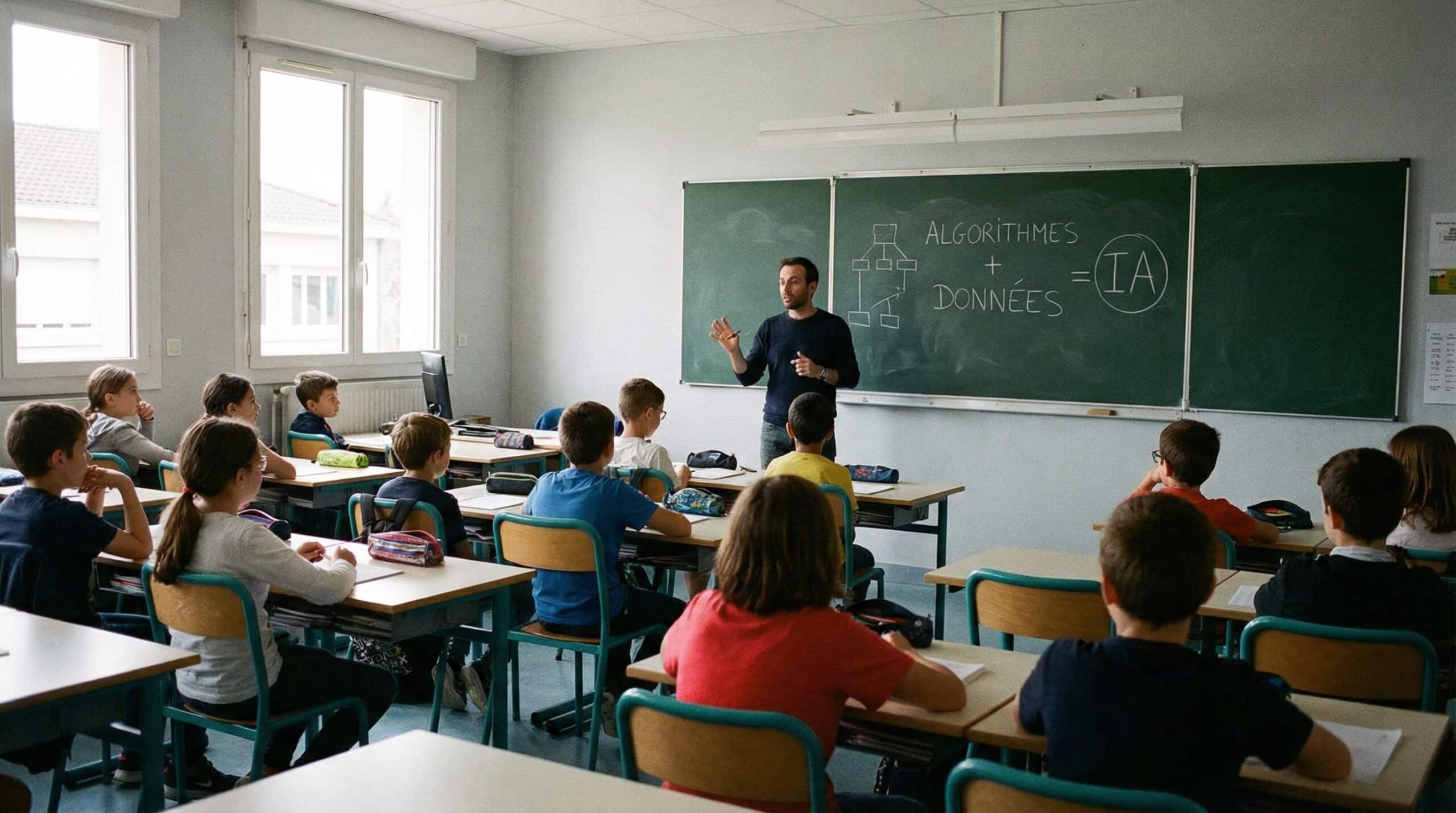 Qu’est-ce que l’intelligence artificielle expliquée aux élèves