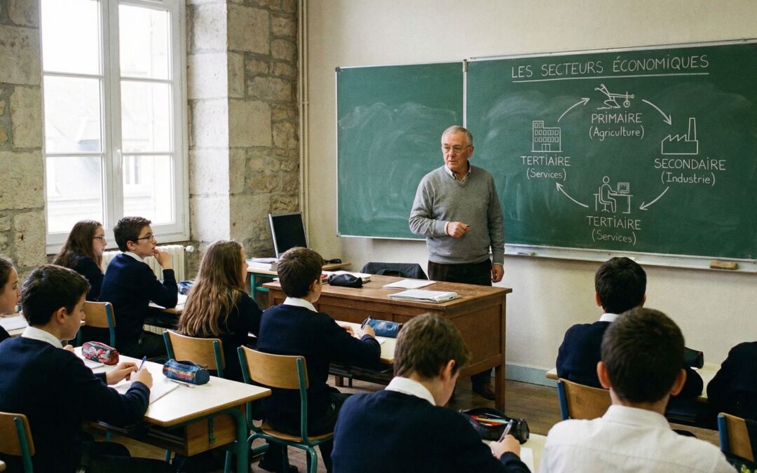 Quels sont les grands secteurs d’activité : primaire, secondaire et tertiaire ?