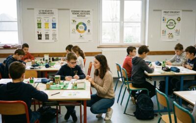 Enseigner la réduction des déchets à l’école : enjeux pédagogiques, cadre scolaire et leviers RSE