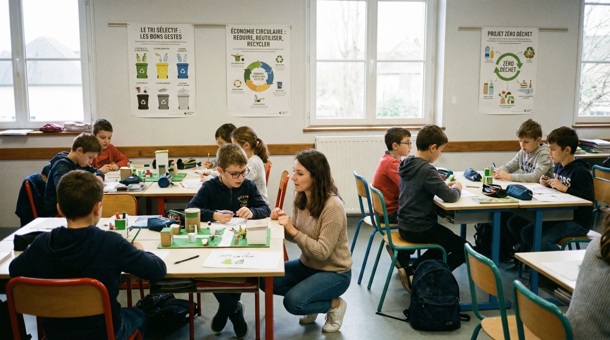 Réduction des déchets : comment l’enseigner à l’école