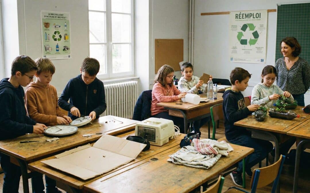Réemploi et réutilisation : comment les expliquer efficacement aux élèves