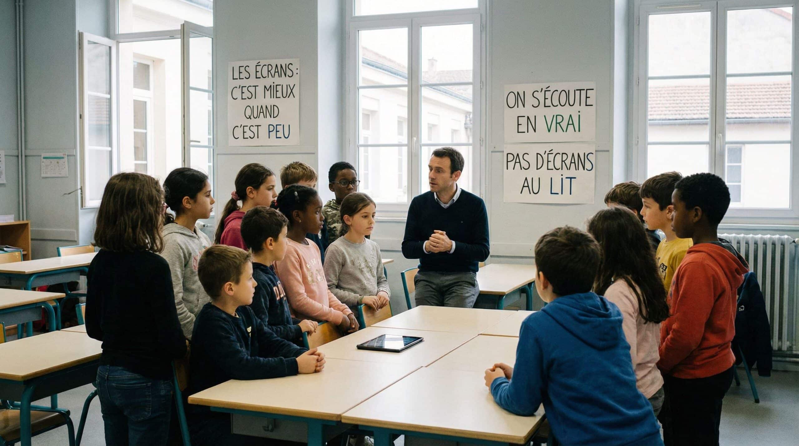 Bien grandir avec les écrans : des repères pédagogiques pour les élèves