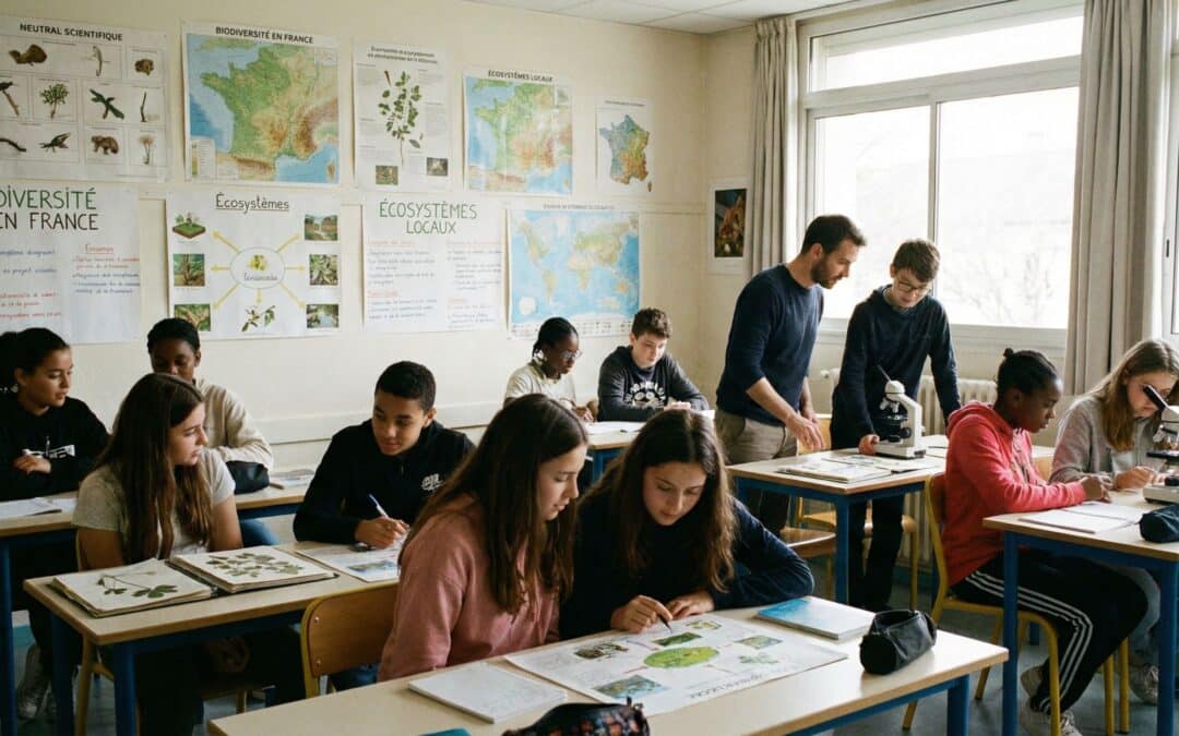 Relier activités humaines et biodiversité en classe : un cadre pédagogique sécurisé pour les entreprises