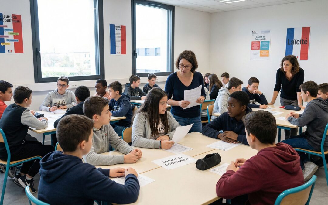 Former des citoyennes et citoyens éclairés : relier égalité, respect et citoyenneté à l’école