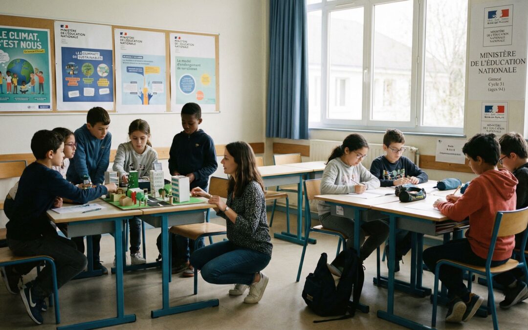 Relier gestes climatiques et apprentissages scolaires : comment agir efficacement dans le cadre de l’éducation au developpement-durable