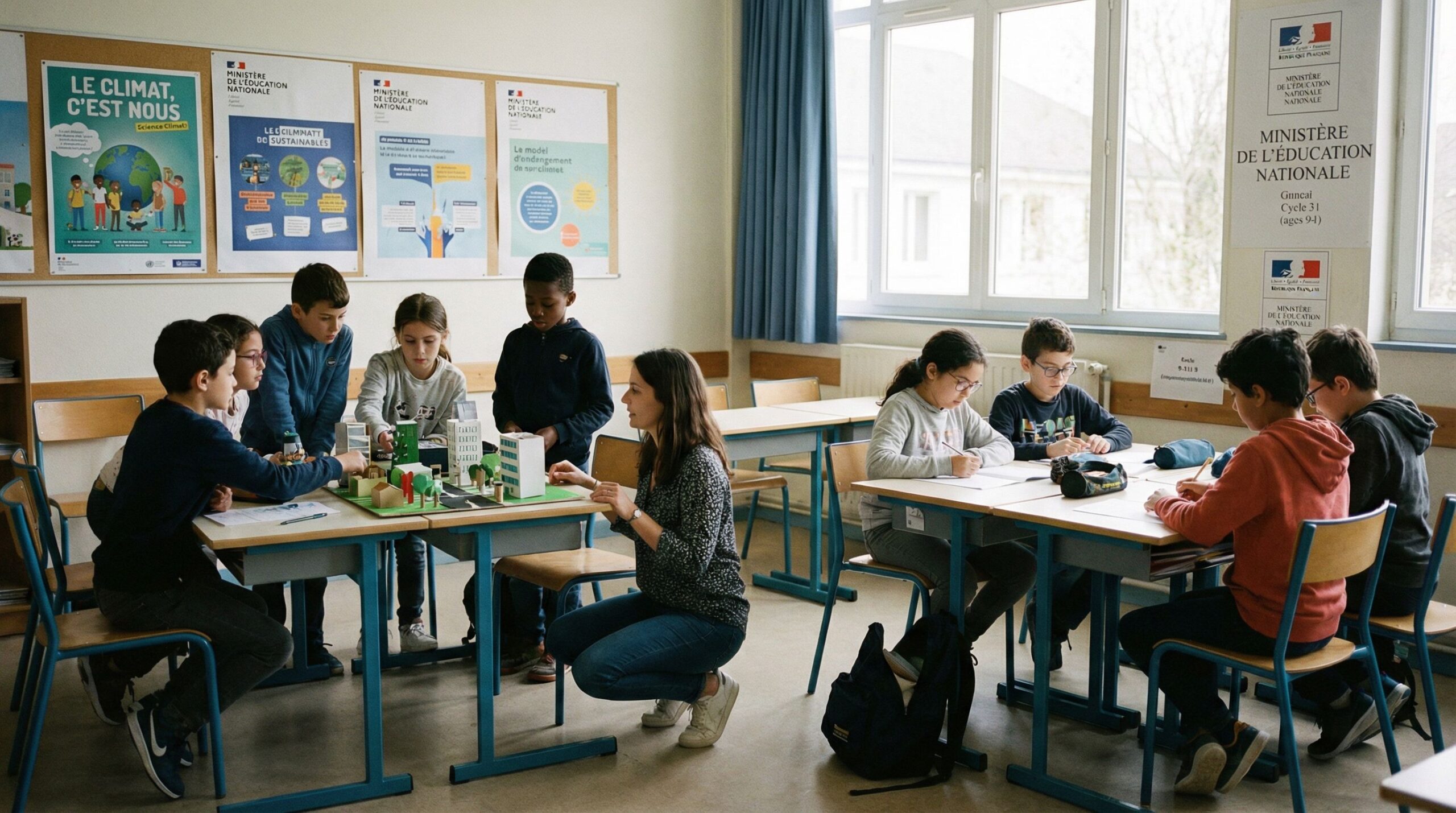 Relier gestes climatiques et apprentissages scolaires