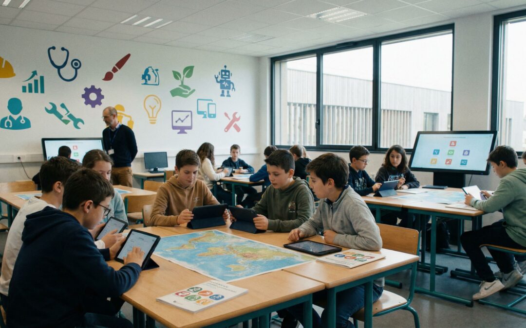 Relier métiers et centres d’intérêt : un enjeu d’orientation structurant pour l’école et la RSE