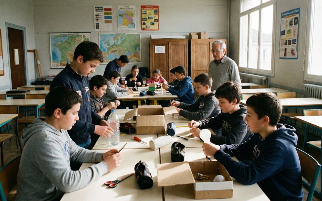 Objets du quotidien : relier apprentissages scolaires et enjeux de developpement-durable