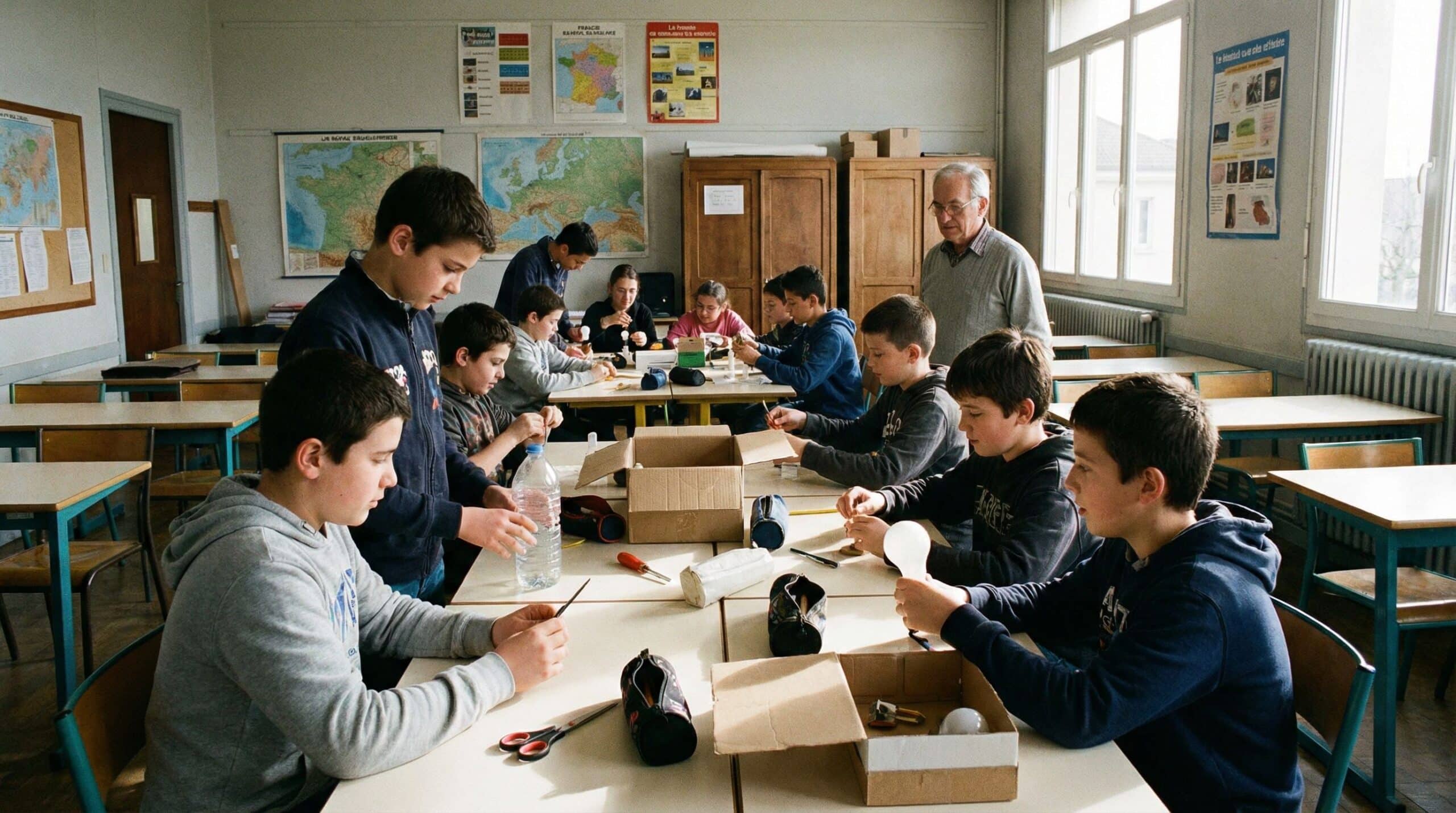 Relier objets du quotidien et apprentissages