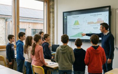 Relier production et consommation d’énergie à l’école : un levier pédagogique pour la transition énergétique