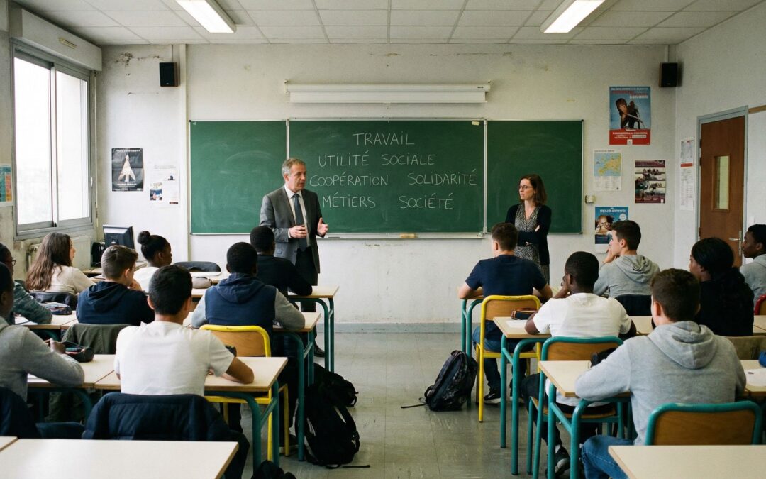 Relier le travail à l’utilité sociale : un levier éducatif pour l’intérêt général