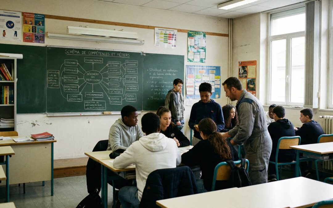 Rendre les métiers concrets pour les élèves : un cadre pédagogique sécurisé pour l’entreprise