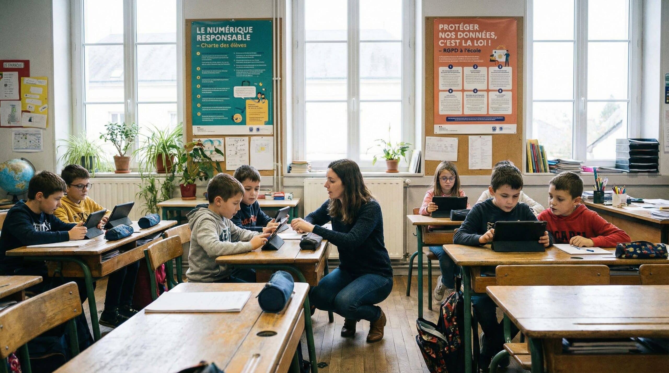 Responsabilité numérique à l’école