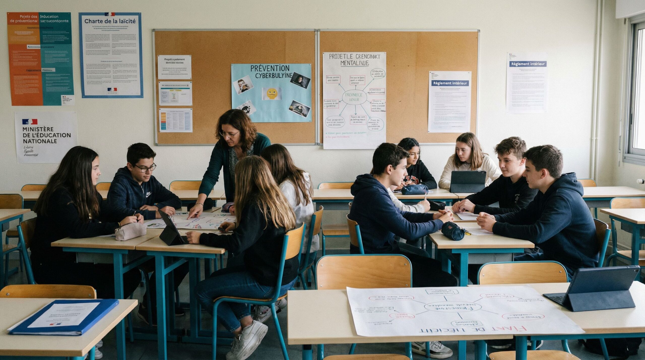 Ressources et prévention expliquées aux élèves : structurer des actions éducatives conformes et mesurables