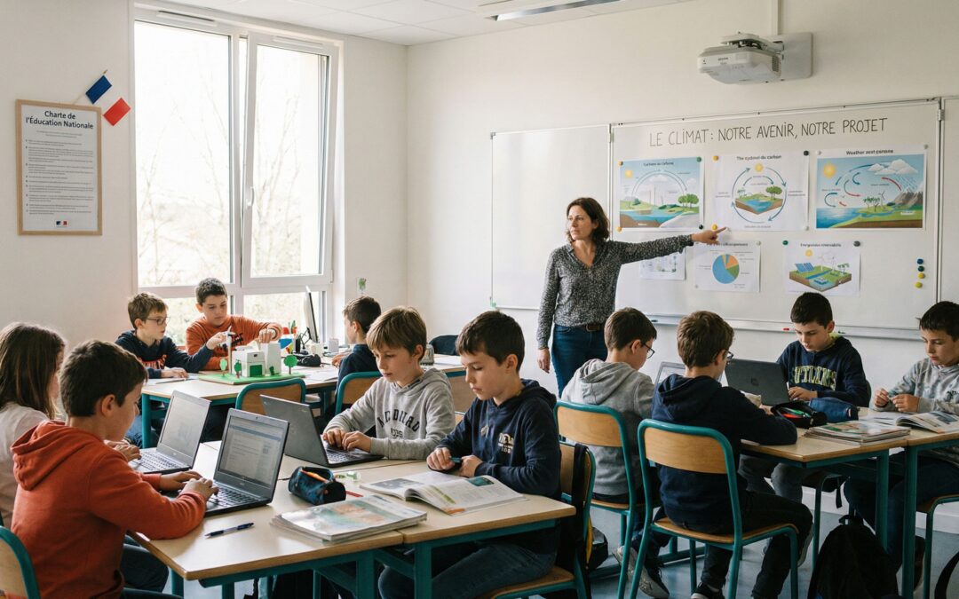 Développer une pédagogie climatique utile à l’école : transformer les actions climat en contenus pédagogiques