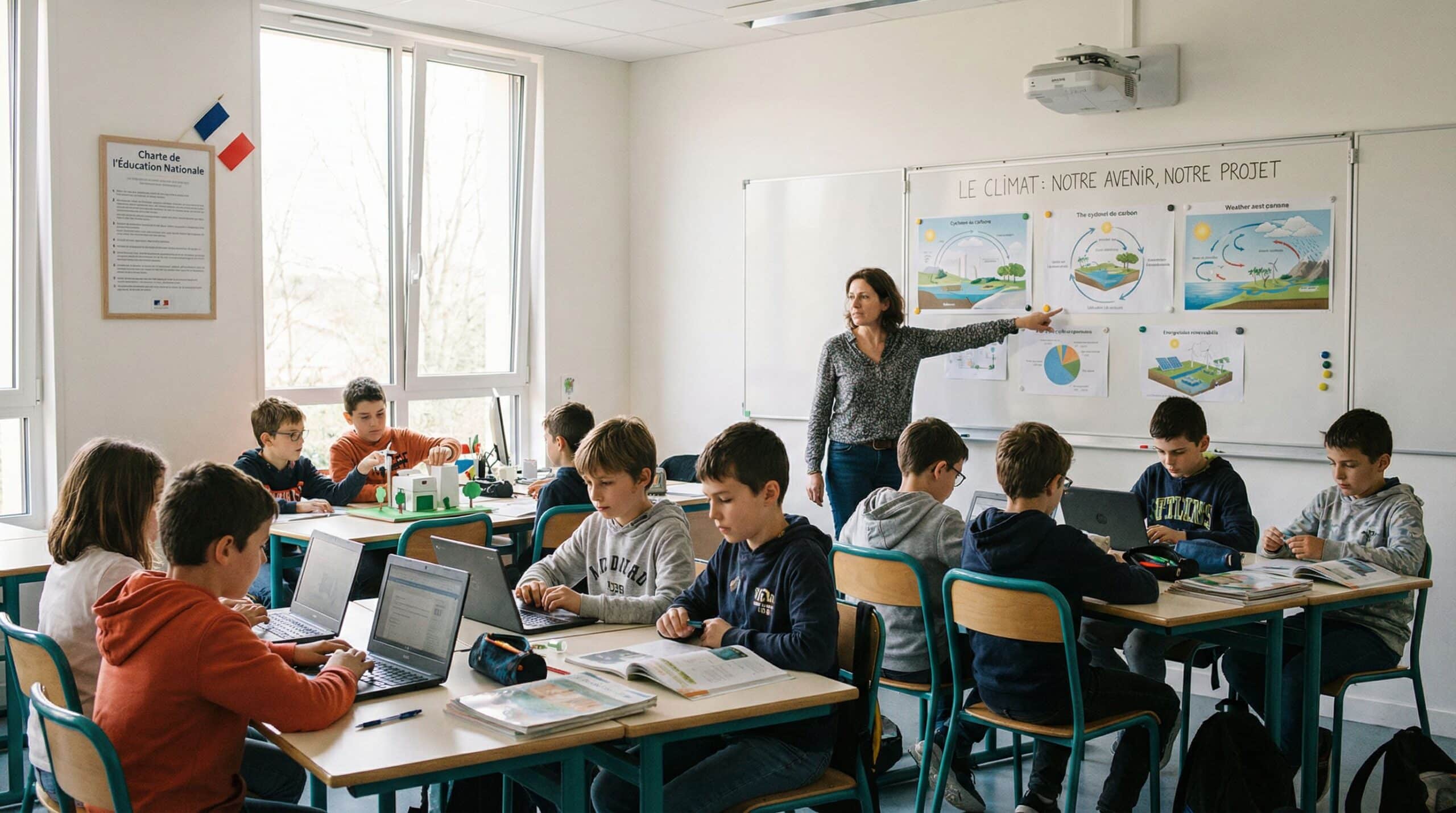 Transformer les actions climat en contenus pédagogiques