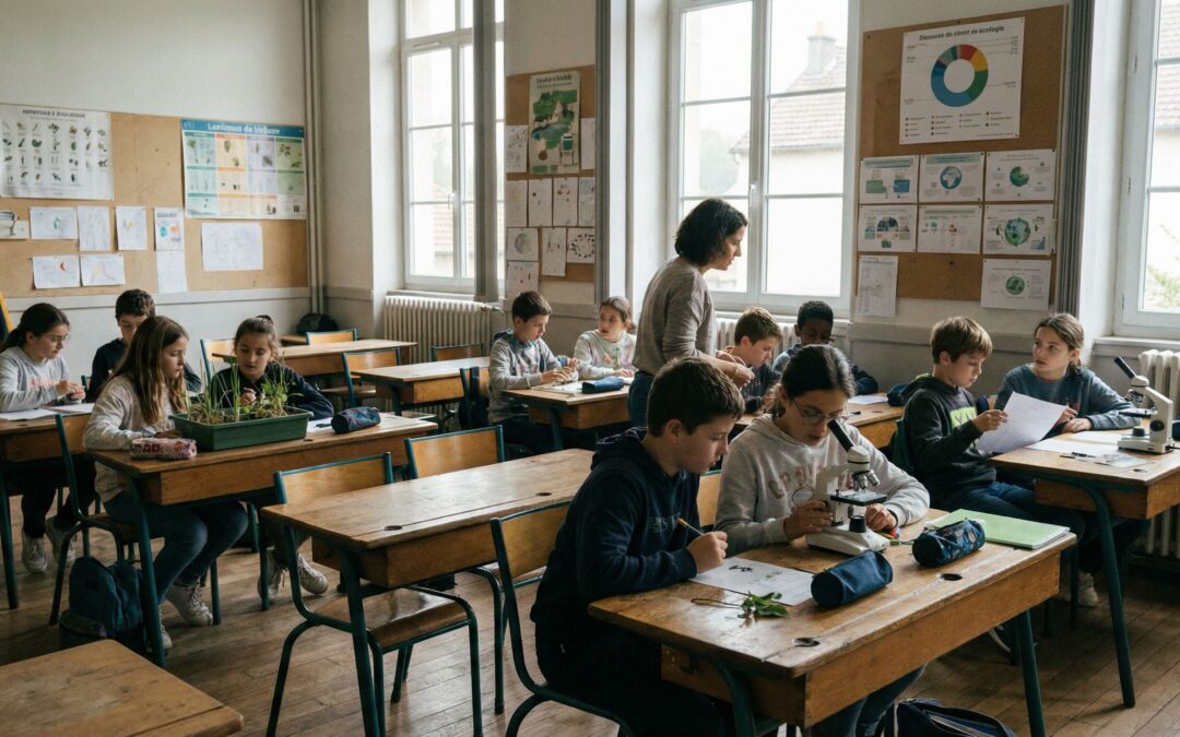 Éducation à l’environnement : comment transformer un message écologique en apprentissage scolaire