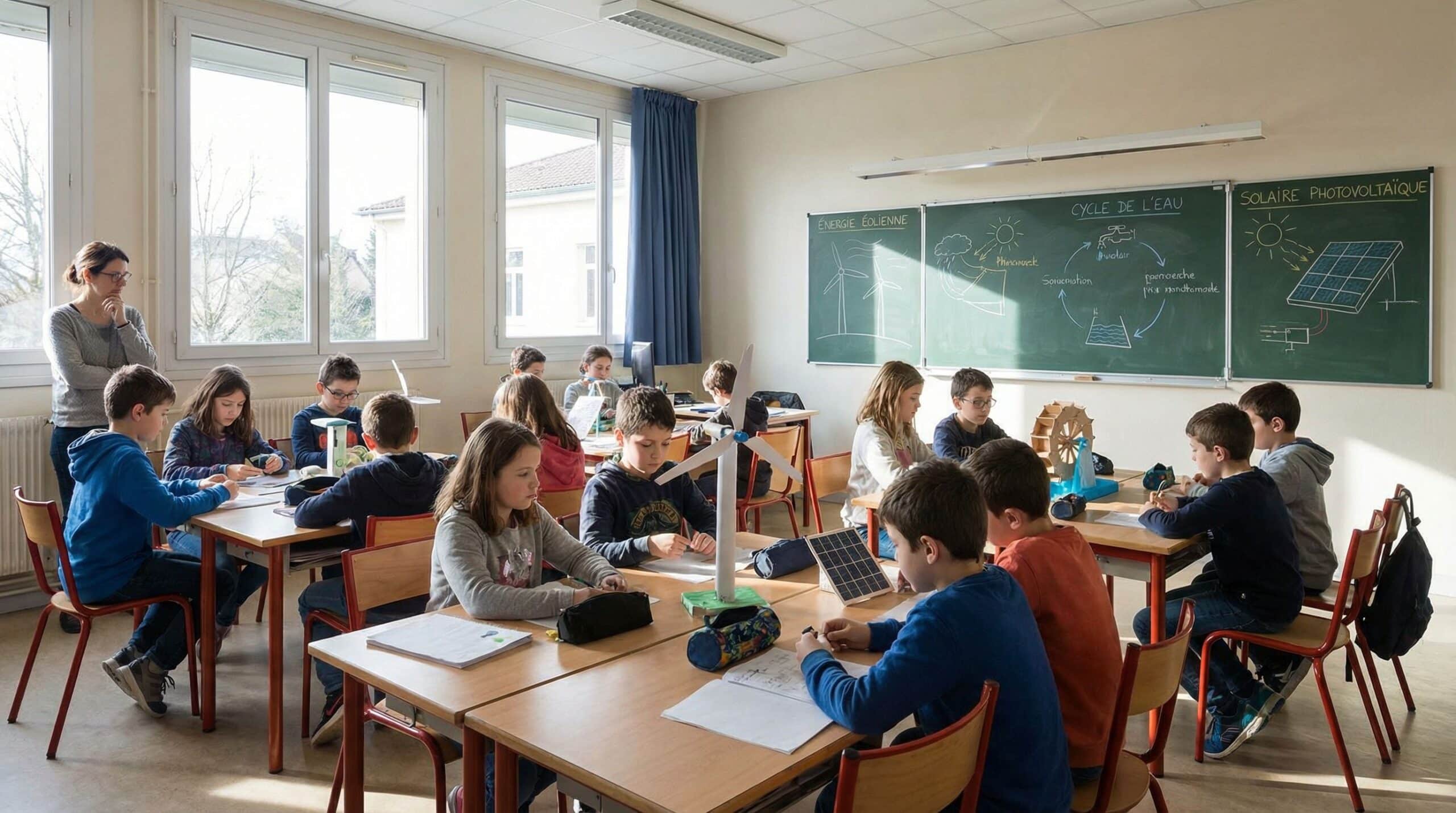 Transition énergétique à l’école : comment l’aborder de façon pédagogique et conforme