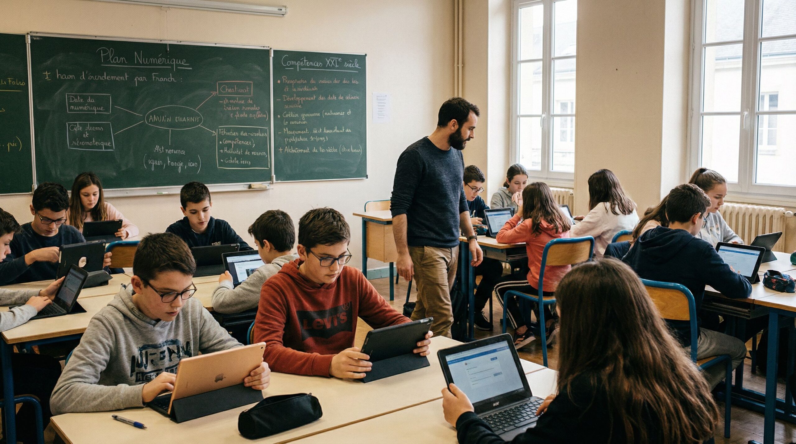 Usages numériques dans le quotidien des élèves