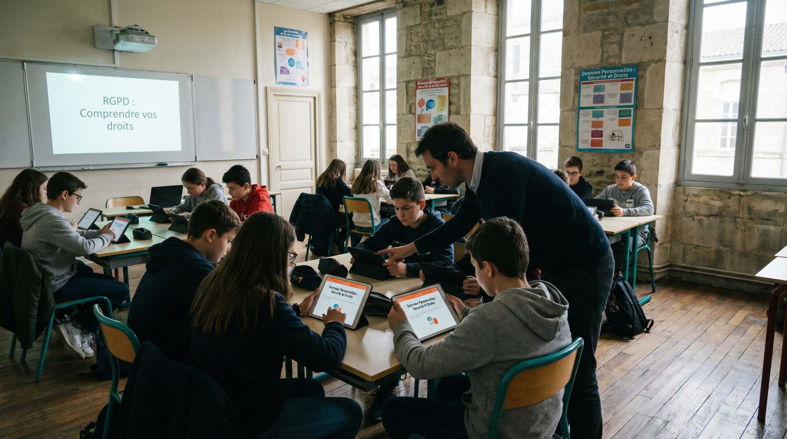 Vie privée et numérique : notions clés à l’école