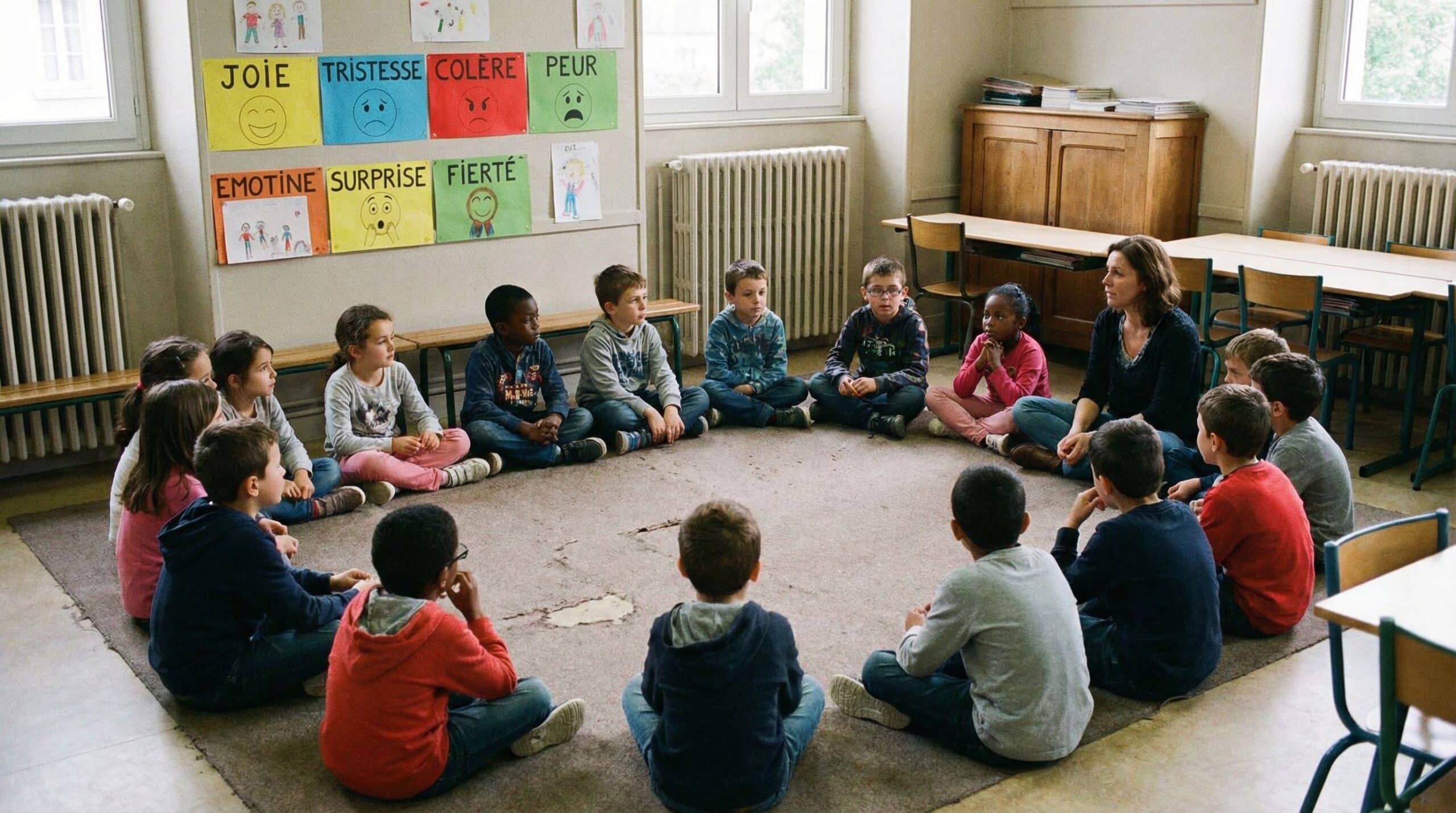 Vocabulaire des émotions à l’école