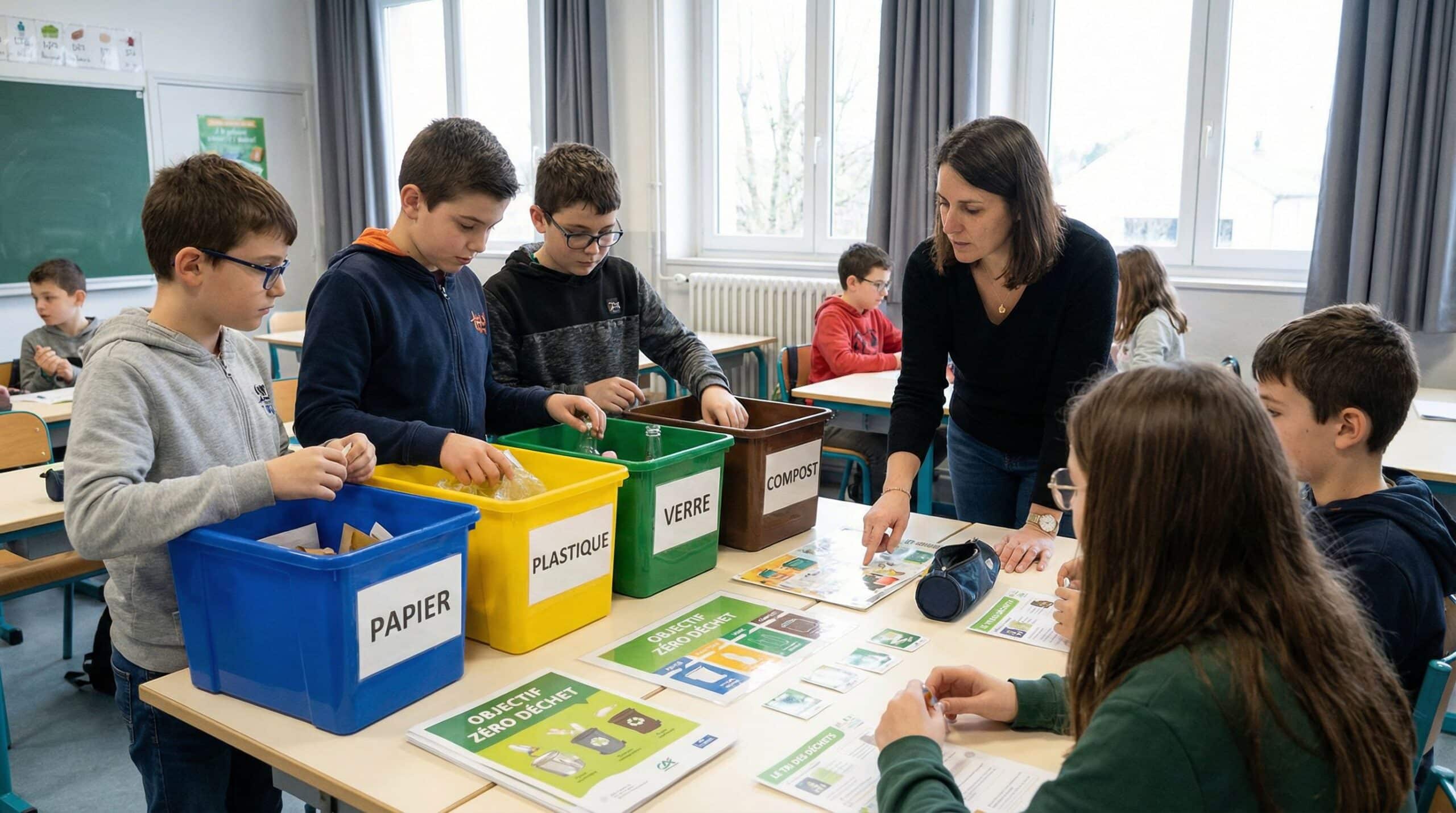 Zéro déchet : comment l’aborder à l’école